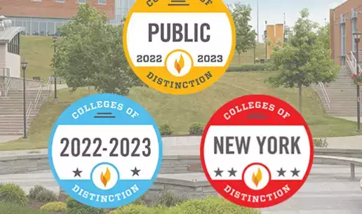 SUNY Oneonta Named 2022-2023 College of Distinction