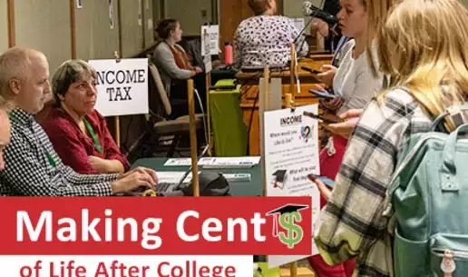 Make Cents Event Gives Students an Interactive Financial Planning Experience
