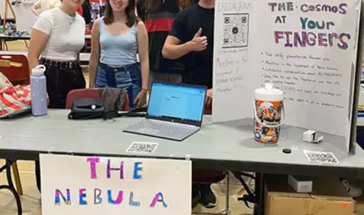 Nebula Society, a Stellar Club at SUNY Oneonta