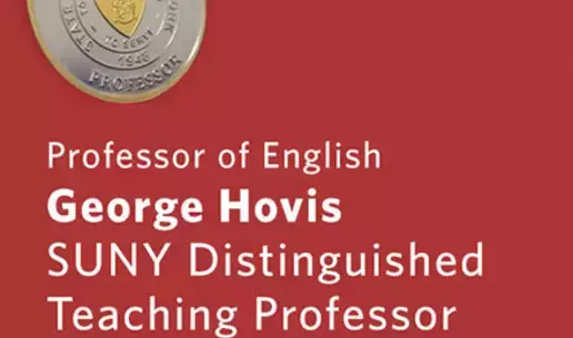 George Hovis Named Distinguished Teaching Professor