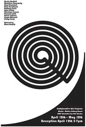 "Collaborative Arts Project" poster 2018