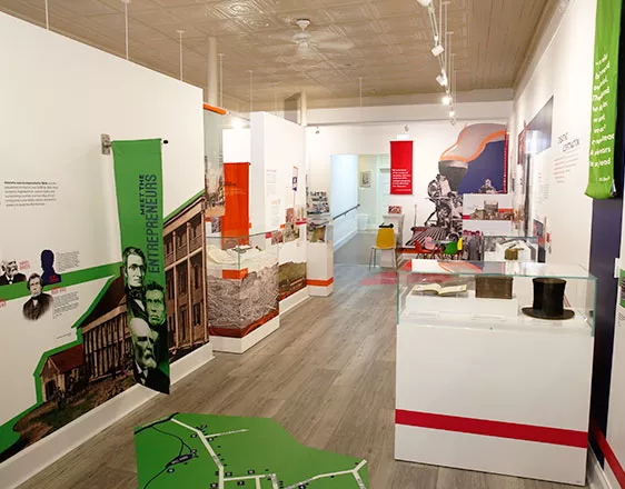 Inside the Oneonta Historical Society