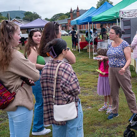 Monthly Table at Farmers Market