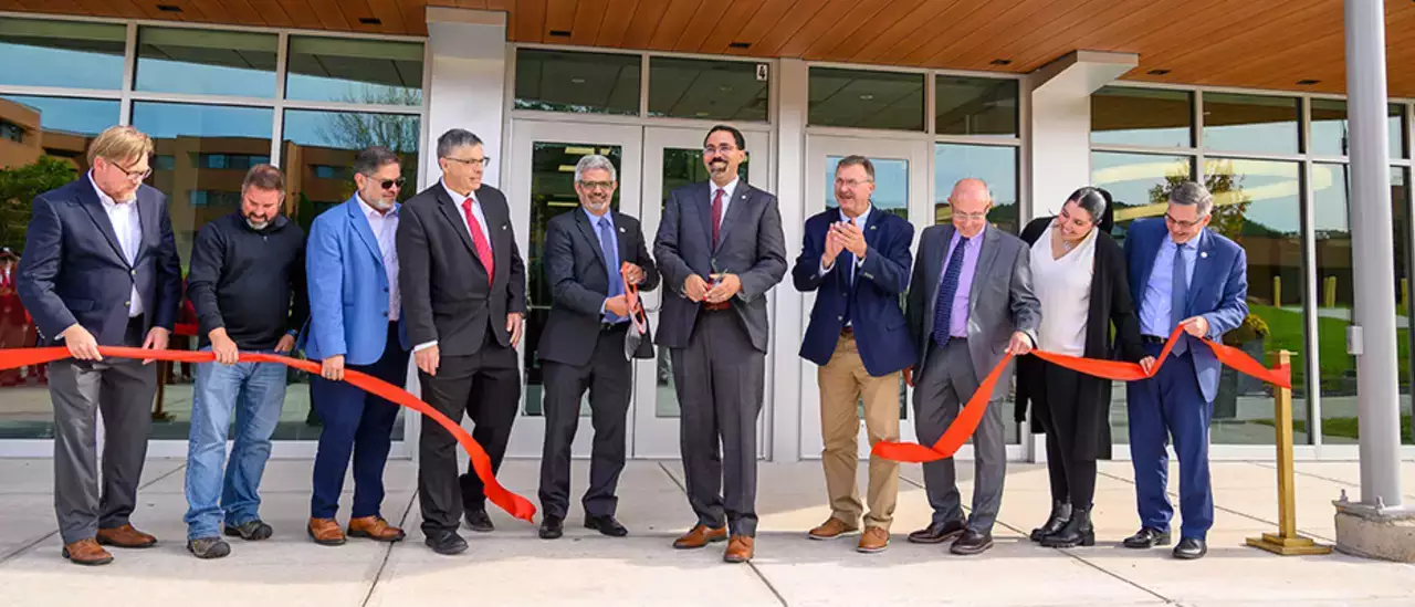 Reopening of Renovated Alumni Hall Ribbon Cutting