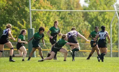Club rugby players compete against Alfred